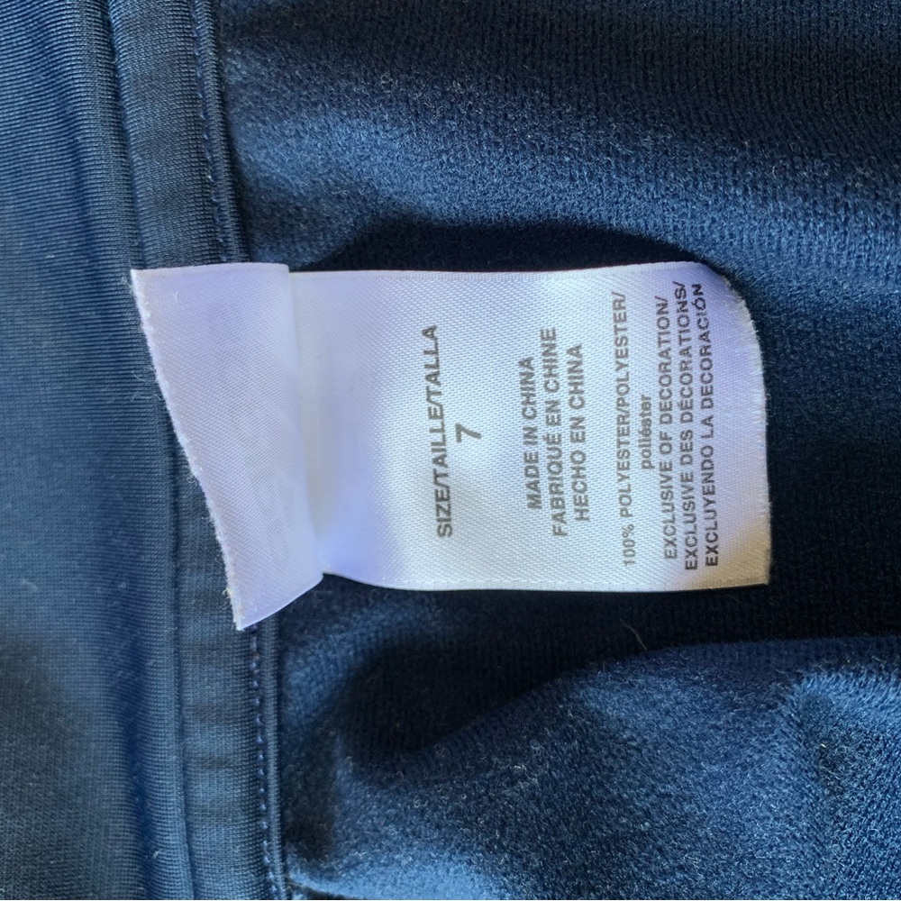 Adidas Navy Blue Track Jacket - Picture 5 of 6
